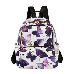 Travel Backpack Purse Fashion Anti-Theft Work Casual Butterflies Uwu ^_^